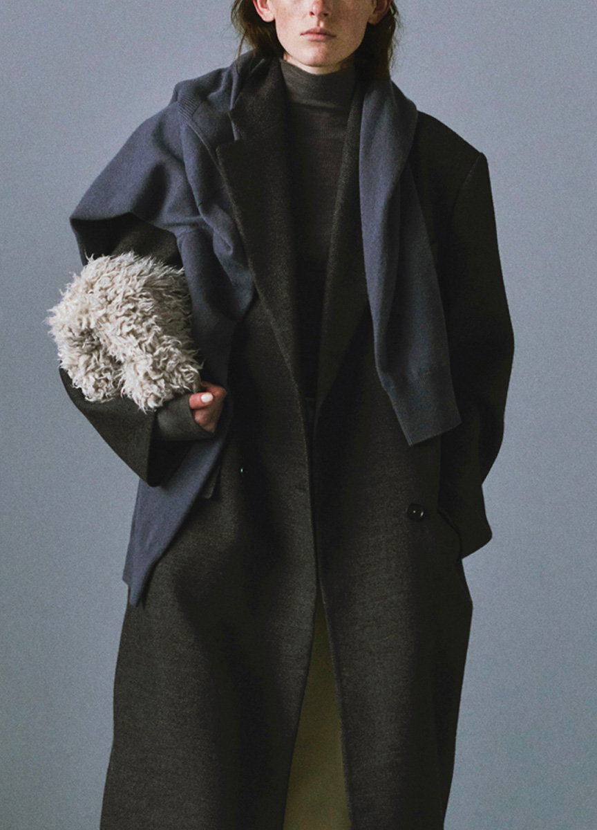 切斯特羊毛長大衣